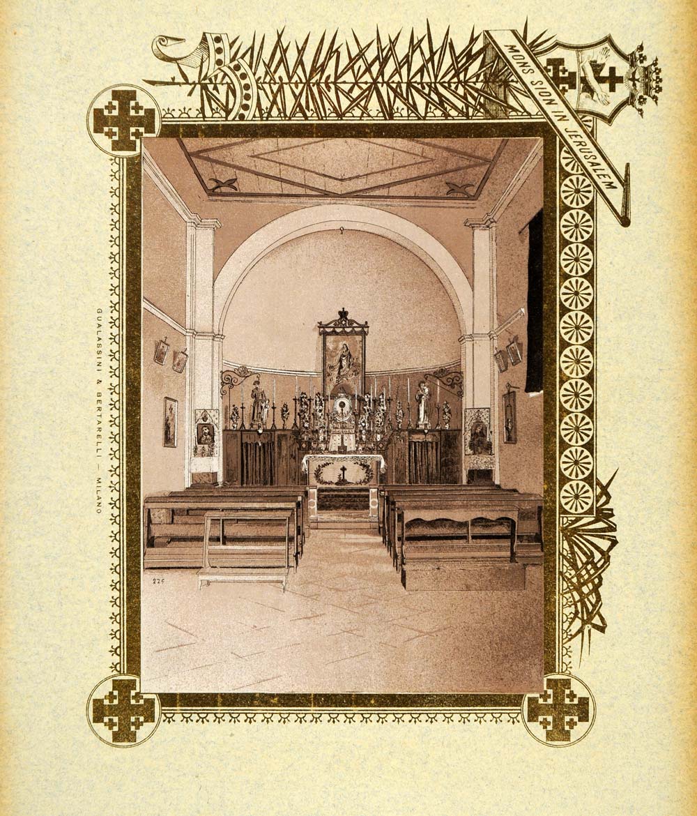 1893 Etching KafrelZajat Immaculate Conception Interior - ORIGINAL PS4