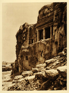1925 Jerusalem Grotto of St. James Kidron Valley Israel - ORIGINAL PS5