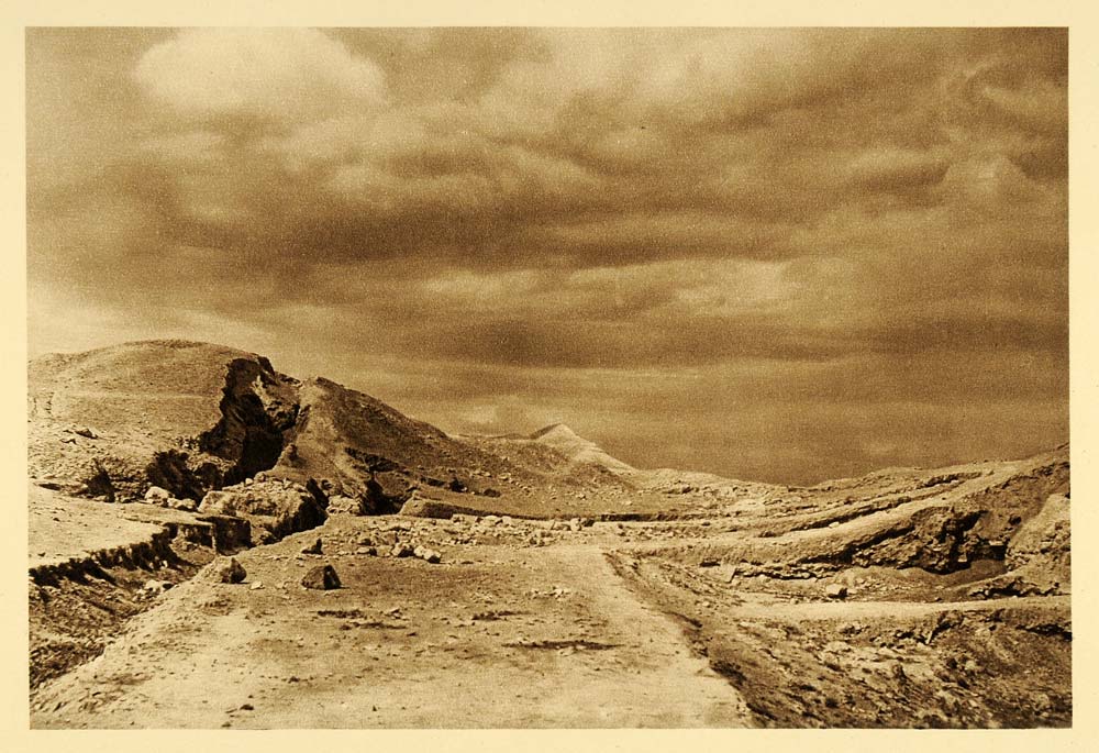 1925 Jericho Ruins Palestine West Bank Israel Landscape - ORIGINAL PS5