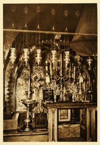 1925 Jerusalem Church Holy Sepulchre Lehnert & Landrock - ORIGINAL PS6