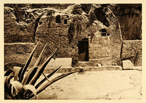 1925 Jerusalem Gordon's Calvary Christ Lehnert Landrock - ORIGINAL PS6