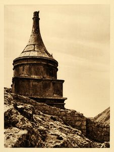 1925 Kidron Valley Tomb Absalom Yad Avshalom Jerusalem - ORIGINAL PS6