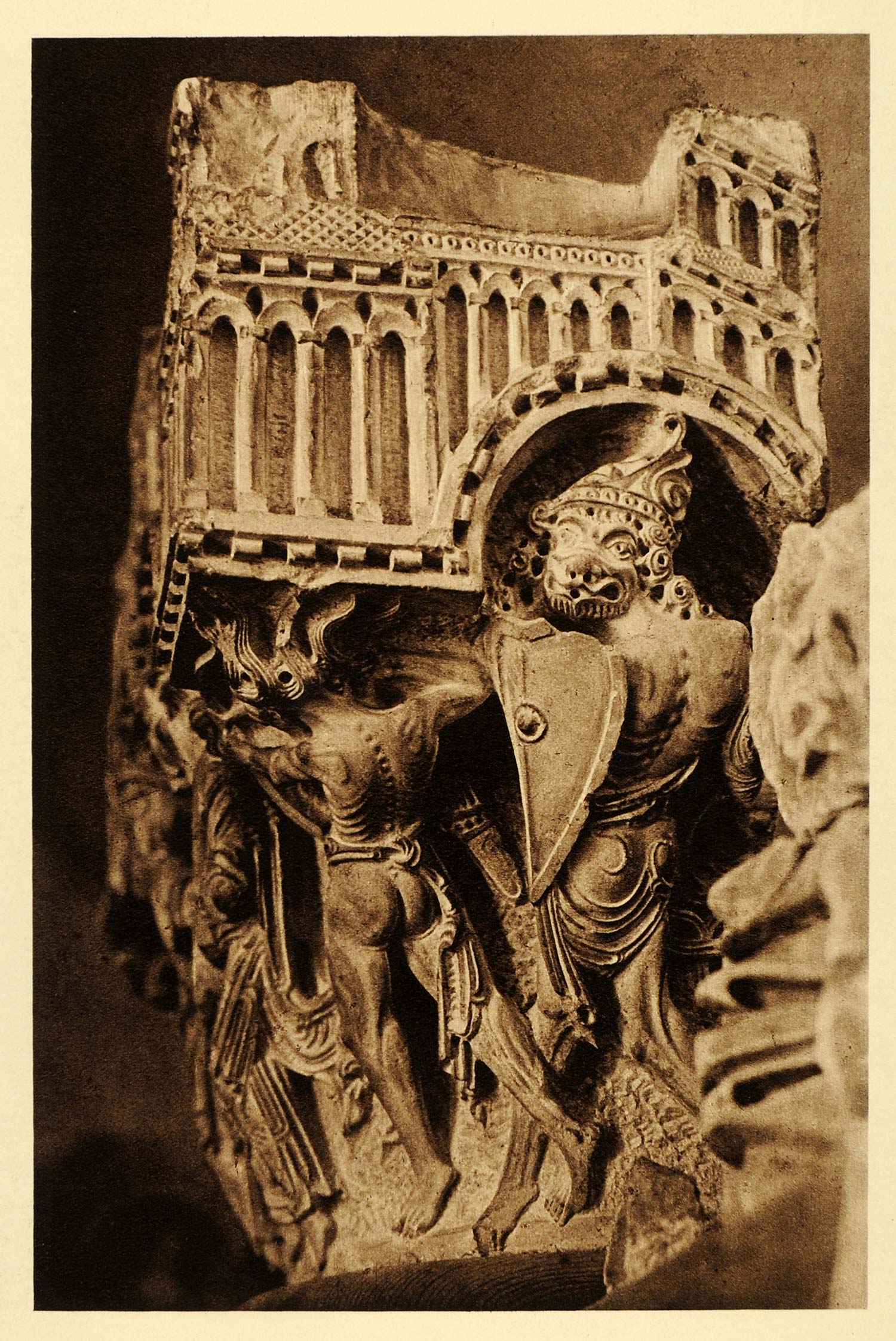 1925 Nazareth Crusader Church Column Lehnert & Landrock - ORIGINAL PS6