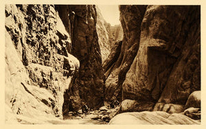 1925 Mount Sinai Peninsula Jebel Musa Path Photogravure - ORIGINAL PS6