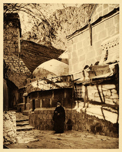 1925 Monastery St. Catherine Burning Bush Chapel Sinai - ORIGINAL PS6