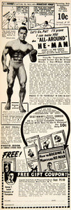 1949 Ad George Jowett Institute of Physical Culture Bodybuilding Health PSC1