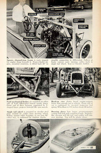1951 Article Tricycle Car Lloyd Hunt Edison Ford Brakes Chrysler Airflow PSC2