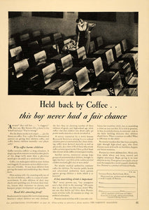 1933 Vintage Ad Postum Health Beverage General Foods - ORIGINAL ADVERTISING PTS1