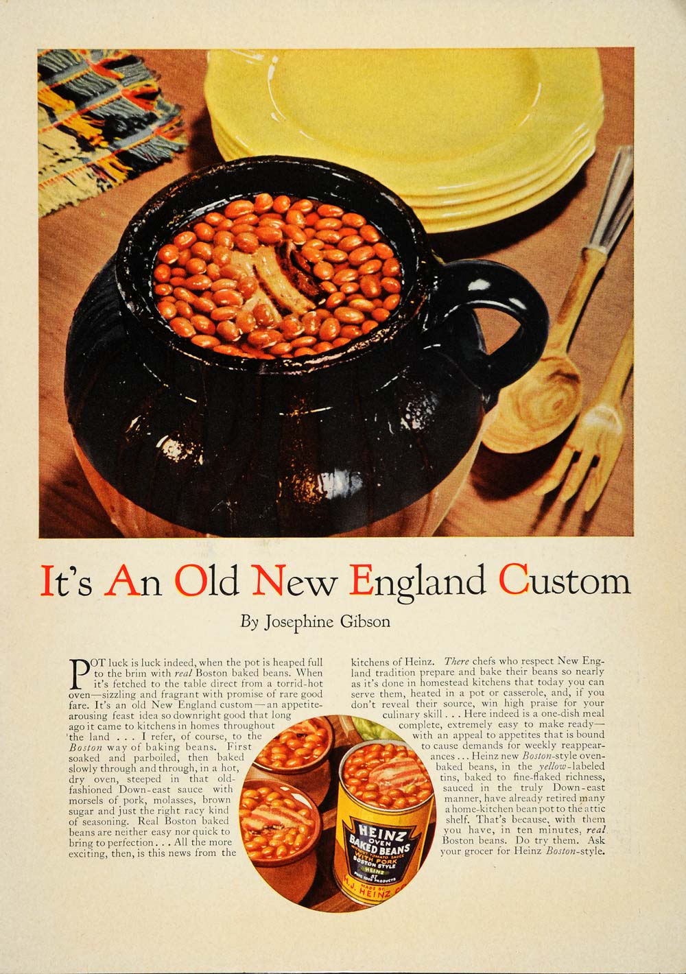Boston-Style Baked Beans - New England