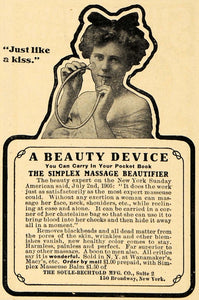 1905 Ad Simplex Massage Beautifier Skin Soule-Bechitold - ORIGINAL RB1