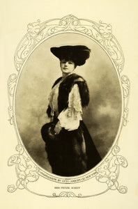 1904 Print Broadway Stage Actress Opera Singer Fritzie Scheff Edwardian RB1