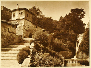 1932 Balchik Architecture Romania Bulgaria Photogravure - ORIGINAL RM3