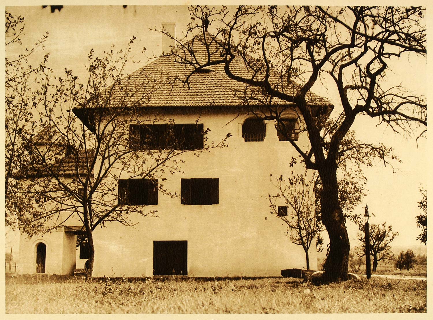 1932 Romania Oltenia House Architecture Photogravure - ORIGINAL PHOTOGRAVURE RM3