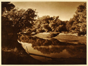 1932 Filipoiu Canal Delta Danube River Dunarea Romania - ORIGINAL RM4