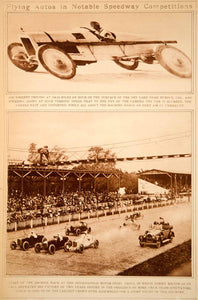 1923 Rotogravure Indianapolis 500 Speedway Racecar Auto Racing Joe Nikrent Racer