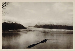 1931 San Rafael Glacier Istmo Ofqui Chile Photogravure - ORIGINAL SA1
