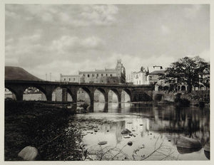 1931 Bridge Rio Choluteca River Tegucigalpa Honduras - ORIGINAL PHOTOGRAVURE SA2