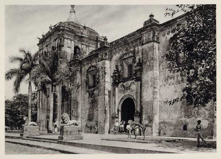 1931 Catedral de Leon Cathedral of San Pedro Nicaragua - ORIGINAL SA2