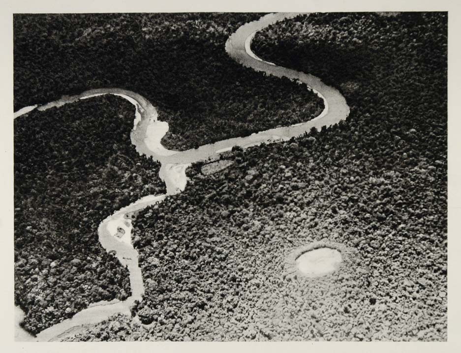 1931 Bird's Eye View Tarra Rio River Catacumbo Columbia - ORIGINAL SA2