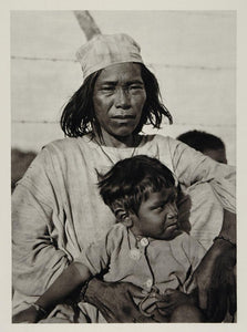1931 Guajiro Woman Child Wayuu Columbia Venezuela NICE - ORIGINAL SA2