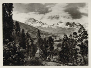 1931 Sorata Bolivia Bolivian Andes Mountains Landscape - ORIGINAL SA2