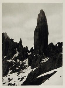 1931 Granite Formation Cordillera Tres Cruces Bolivia - ORIGINAL SA2