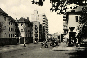 1939 Print South Africa Twist Street Buildings Johannesburg Architecture SAA1