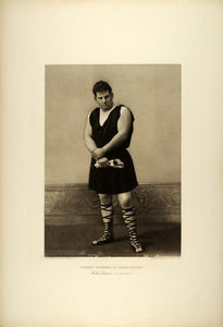 1887 Photogravure Robert Downing Marc Antony Julius Caesar Shakespeare SAS1