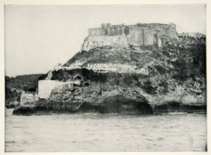 1898 Print Spanish American War Castle Morro Havana Cuba Fortress Historic SAW1