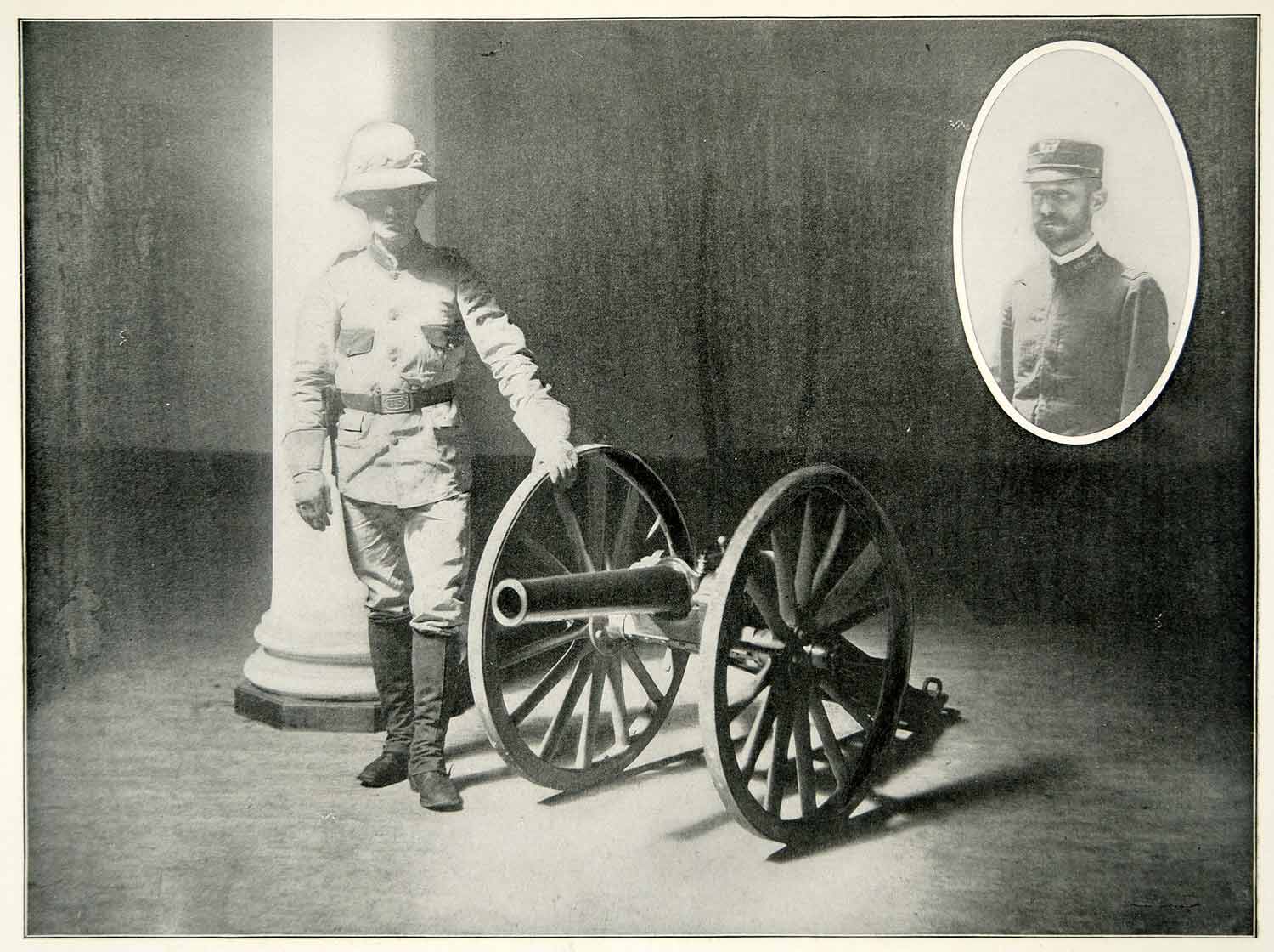 1898 Print Colonel J.J. Astor Battery Spanish American War Historical Image SAW1