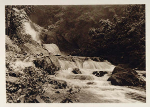 1924 Waterfall Falls Huskvarna Smaland Sweden Sverige - ORIGINAL SC1