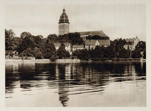1924 Strangnas Lake Malaren Sodermanland Sweden Sverige - ORIGINAL SC1