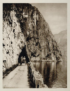 1924 Buggy Road Eidfjord Eidfjordvand Hardanger Norway - ORIGINAL SC1