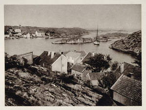 1930 House Coast Southern Norway Syd Norge Photogravure - ORIGINAL SC2