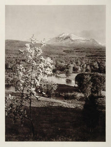 1930 Maalselv Malselv Norway Norge Landscape Mountain - ORIGINAL SC2