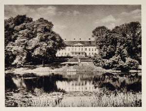 1930 Country Estate Manor House Narke Sweden Sverige - ORIGINAL PHOTOGRAVURE SC2