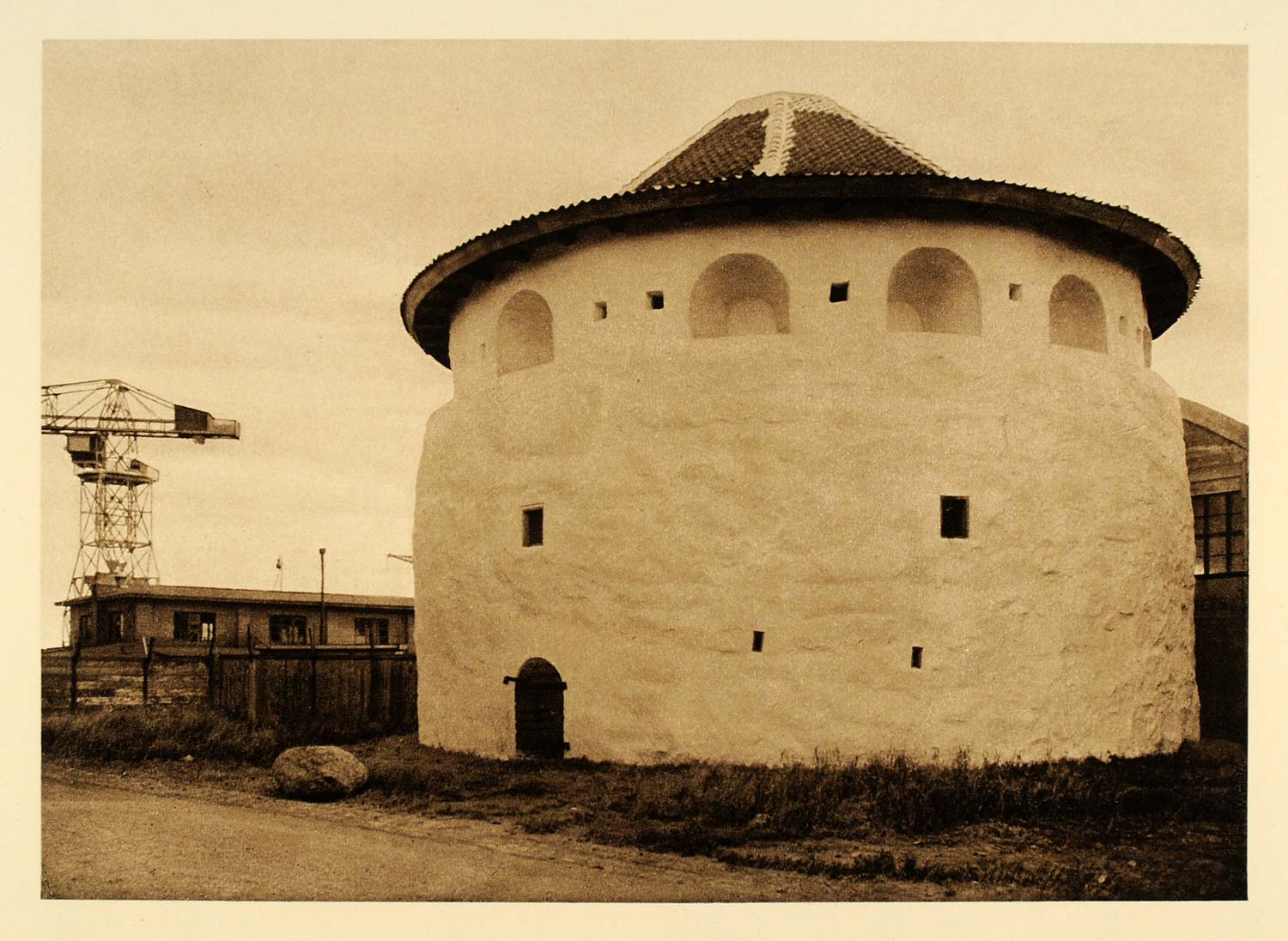 1932 Frederikshavn Powder Tower Gunpowder Krudttaarnet - ORIGINAL SC3
