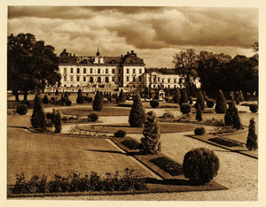 1932 Drottningholm Palace Drottningholms Slott Sweden - ORIGINAL SC3