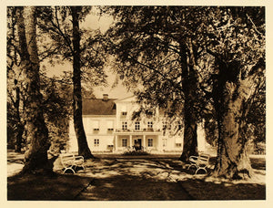 1932 Rottneros Ekeby Goesta Berling Selma Lagerloef - ORIGINAL PHOTOGRAVURE SC3