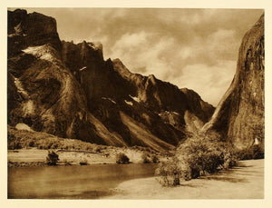 1932 Trolltindene Romsdal Trollveggen Mountain Norway - ORIGINAL SC3