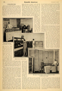 1907 Article Baking Bread School Chemist Testing Gluten - ORIGINAL SCA1