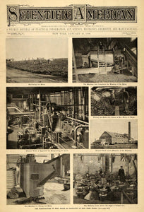 1899 Cover Scientific Beet Sugar Manufacturing New York - ORIGINAL SCA1
