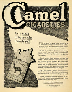 1920 Ad Smoking Products Flavor Rare Camel Cigarettes R J Reynolds Tobacco SCA3