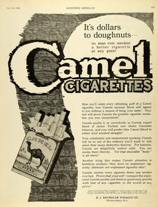 1920 Ad Winston-Salem North Carolina Cigarettes Camel Smoking Products –  Period Paper Historic Art LLC