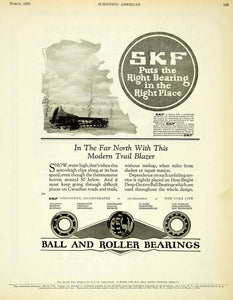 1925 Ad Skayef Ball Roller Bearing New York Industries Engineering Covered SCA4