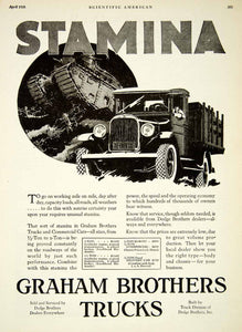 1928 Ad Graham Brothers Trucks Vehicle Car Automobile Dodge Advertisement SCA6