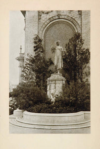 1915 Sculpture Muse Pan Sherry Edmundson Fry Print - ORIGINAL SCULPT