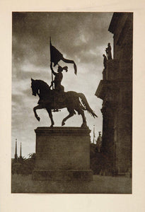 1915 Sculpture Hernando Cortez Charles Niehaus Print - ORIGINAL SCULPT