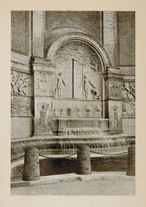 1915 Sculpture Fountain El Dorado Bench Gertrude Vanderbilt Whitney Art SCULPT