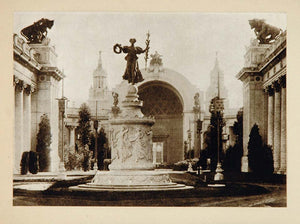 1915 Sculpture Fountain Ceres Evelyn Beatrice Longman - ORIGINAL SCULPT